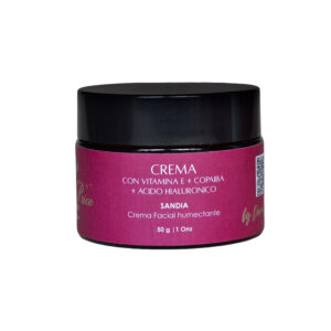 Crema facial humectante fucsia