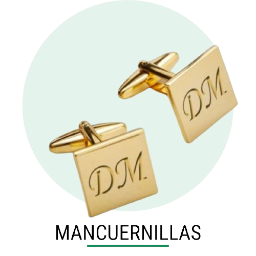 Mancuernillas oro emerald legacy